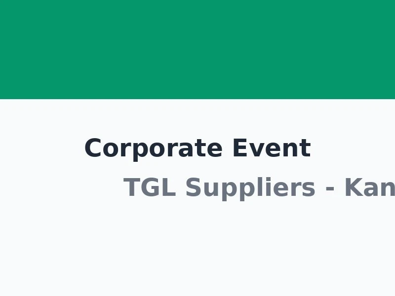 Corporate Event Setup Kanchipuram